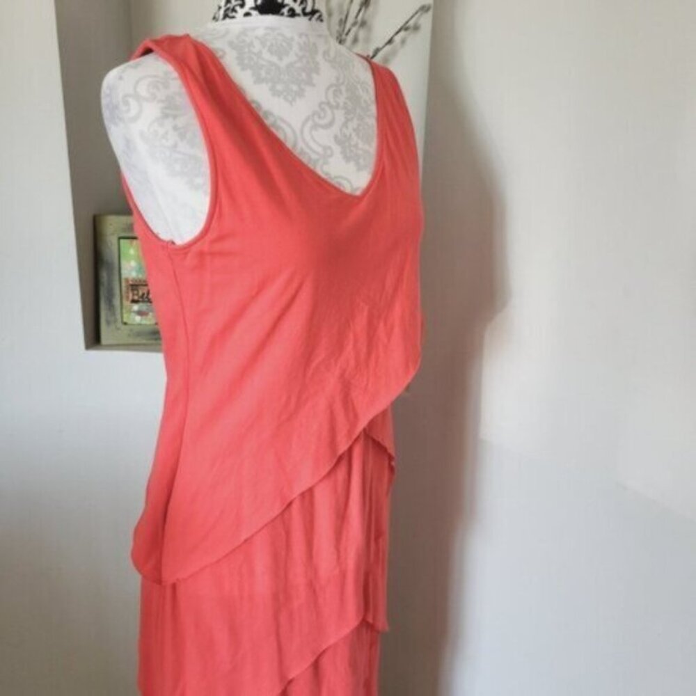 Neon Buddha Cotton Sleeveless Maxi Dress Sz Medium - Picture 5 of 9